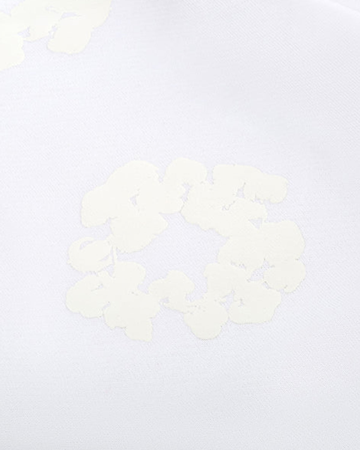 The Cotton Wreath White Shorts