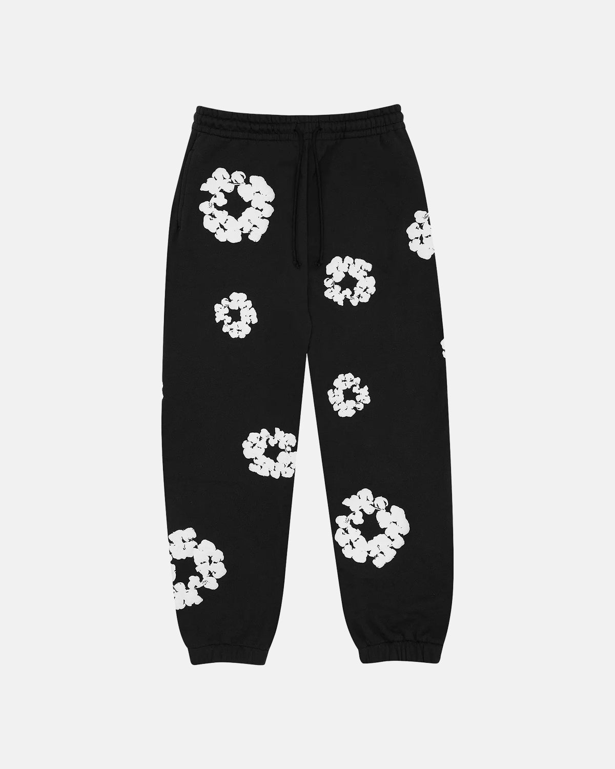 The Cotton Wreath Sweatpants Black
