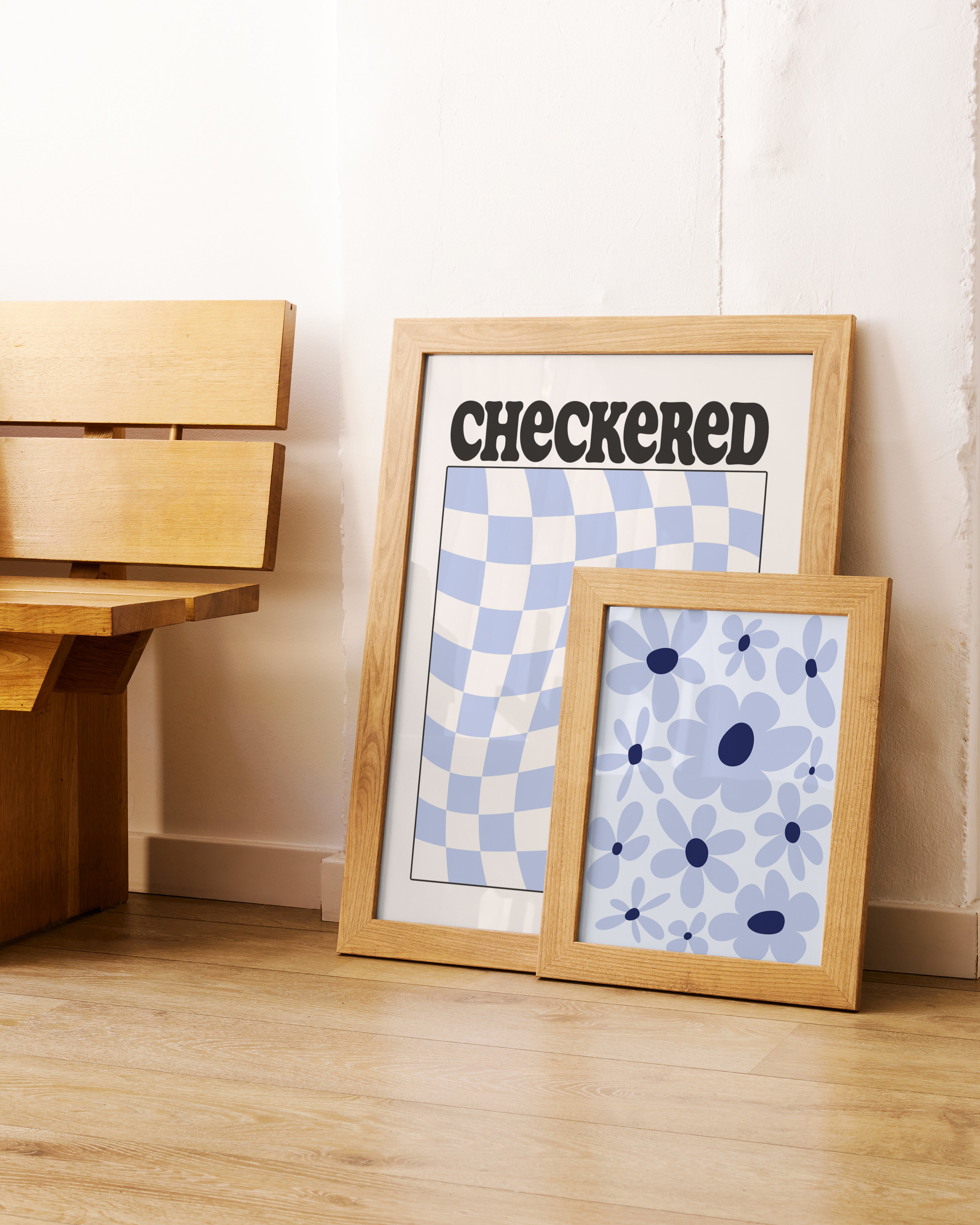 Handla Kanva "Checkered" Poster online | Smidigt och enkelt på nätet - Merchsweden |