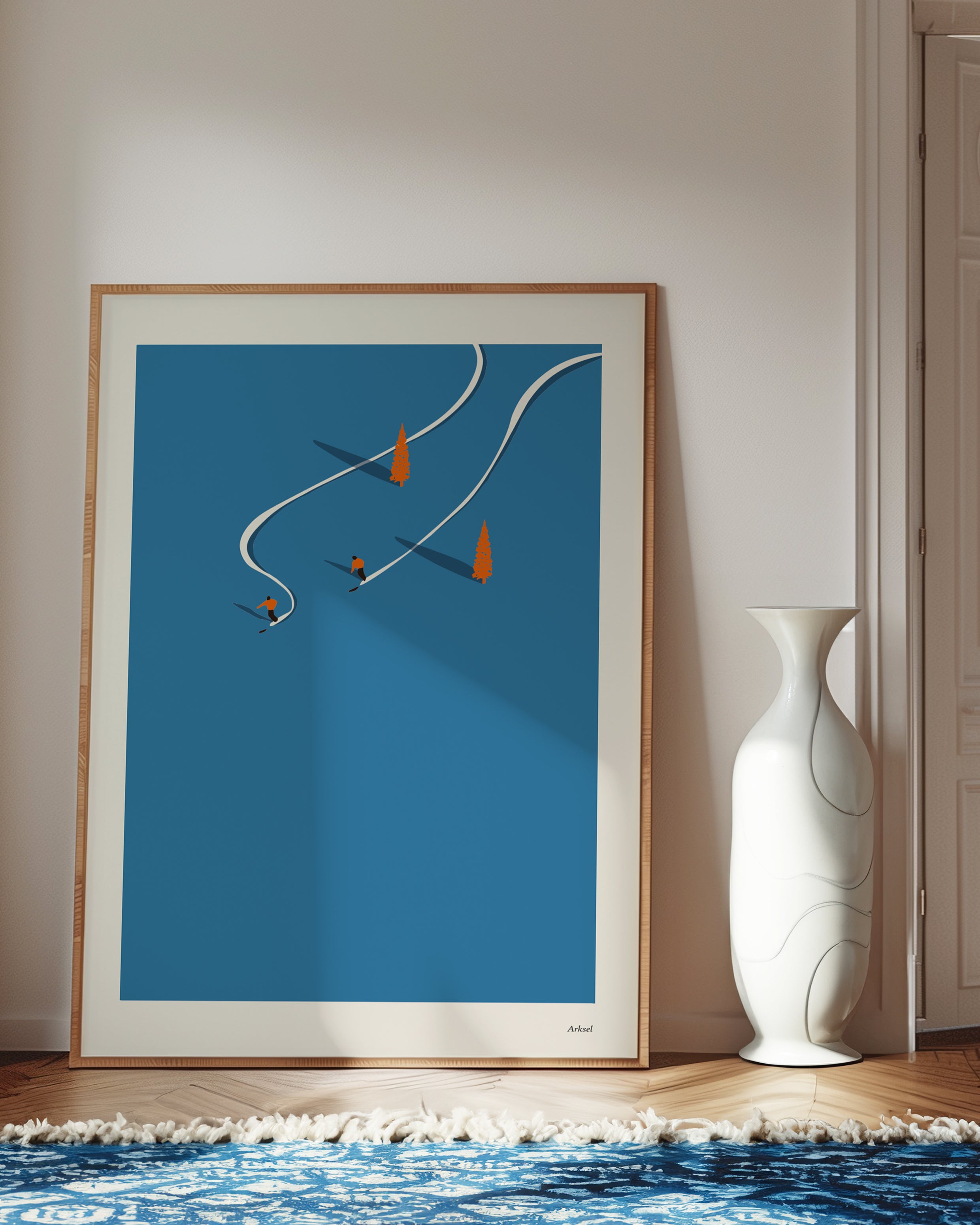 Chill Ski Poster