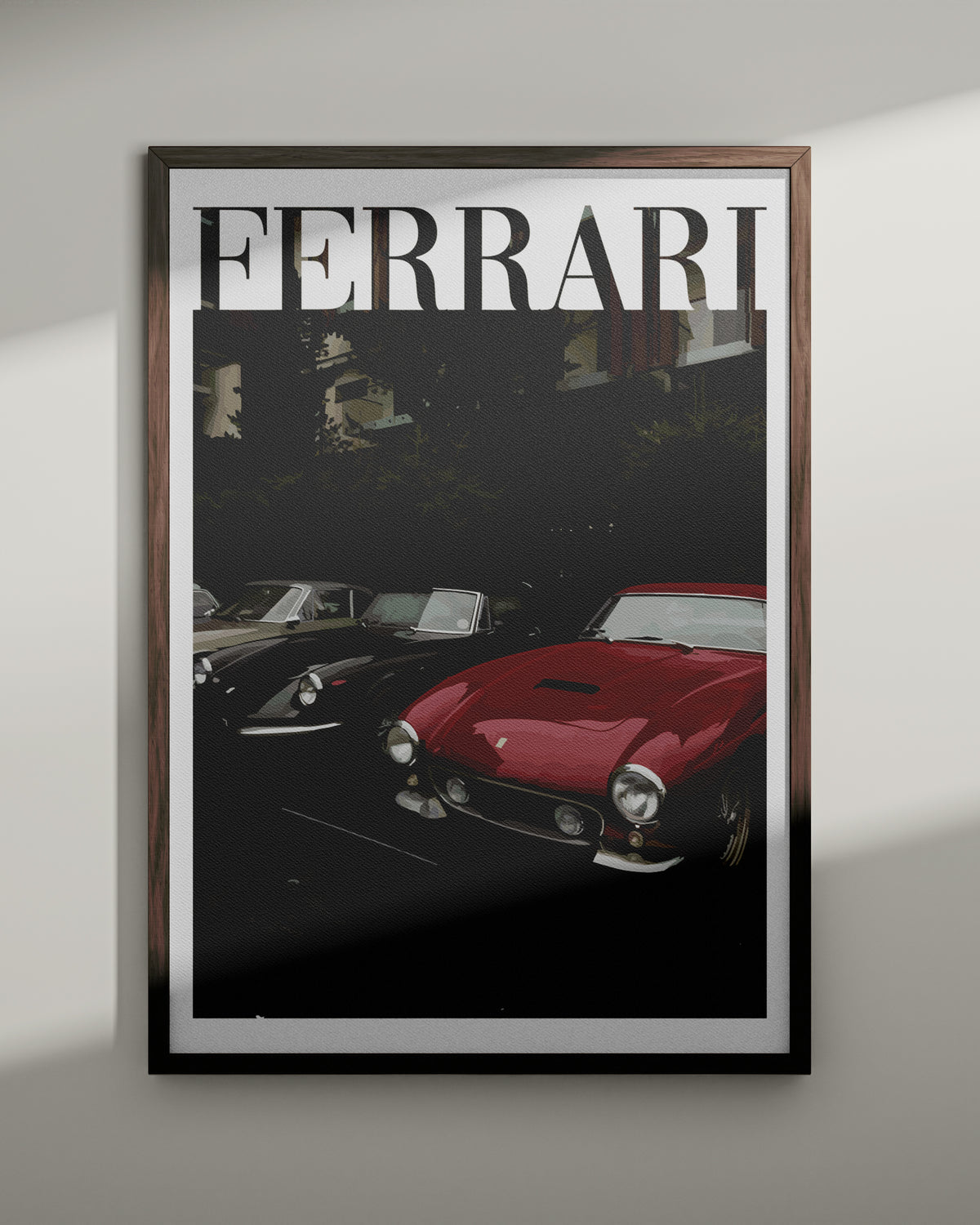"Old Money Ferrari No.6" Poster