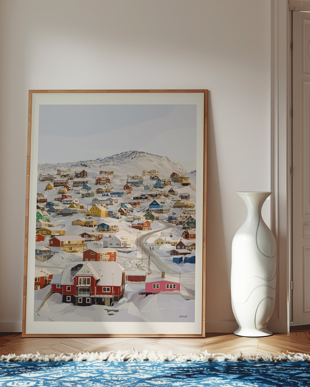 Nordic Village Poster