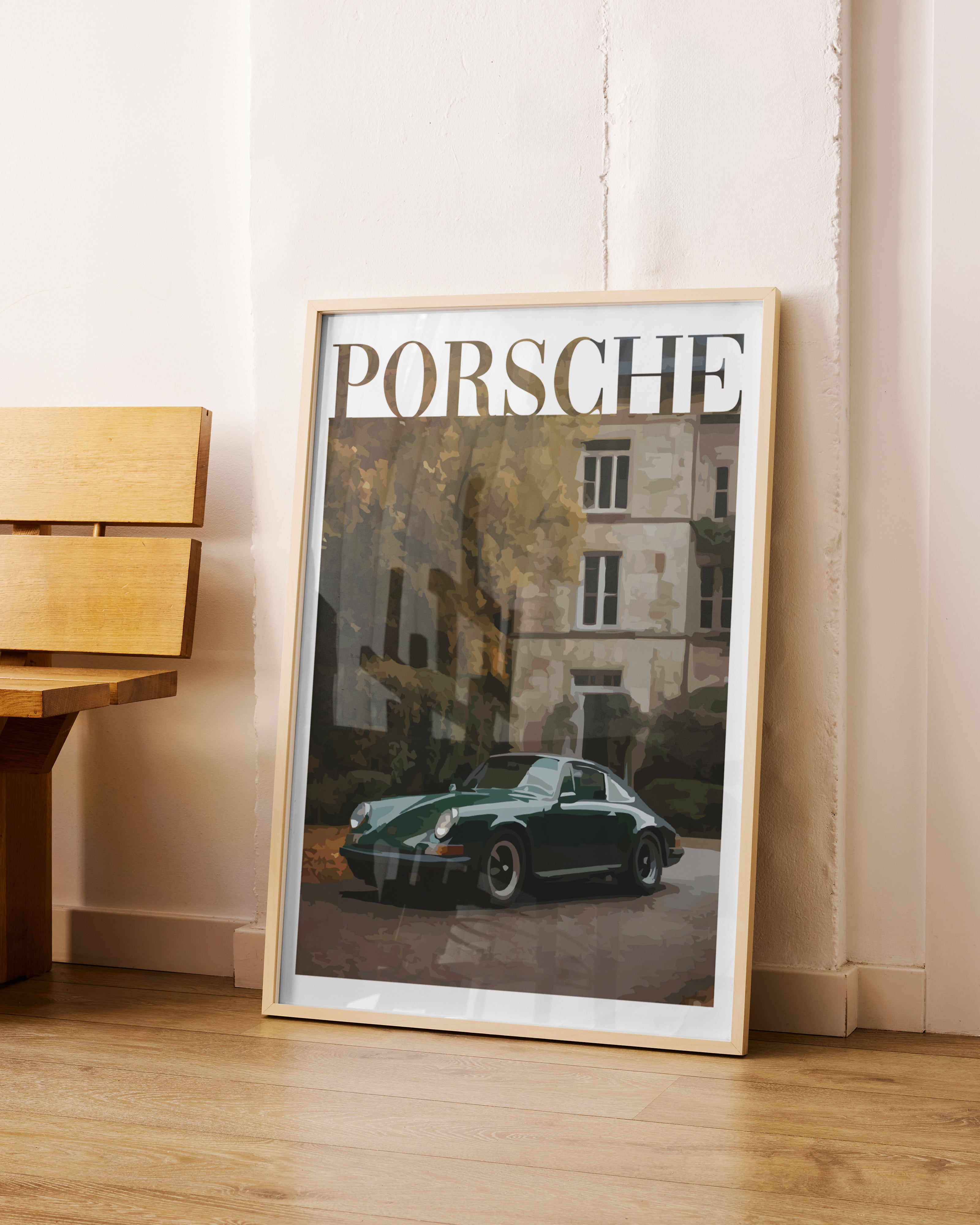 "Old Money Porsche No.1" Poster