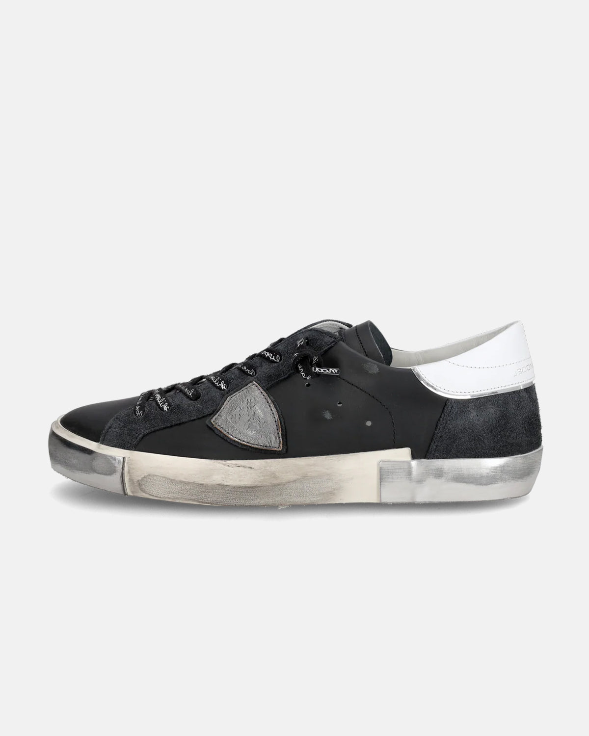 Men's Prsx Low Black Silver