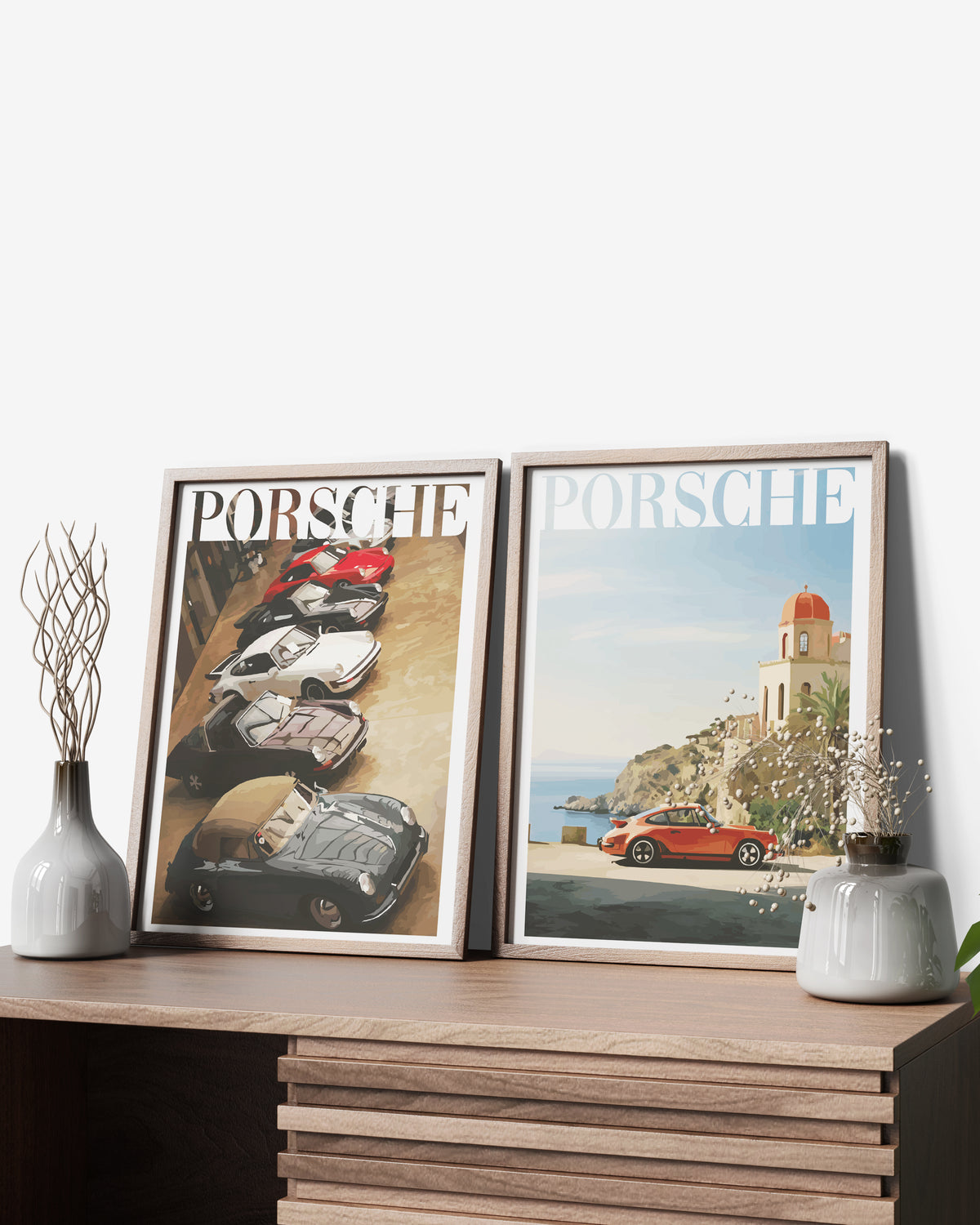 "Old Money Porsche No.6" Poster