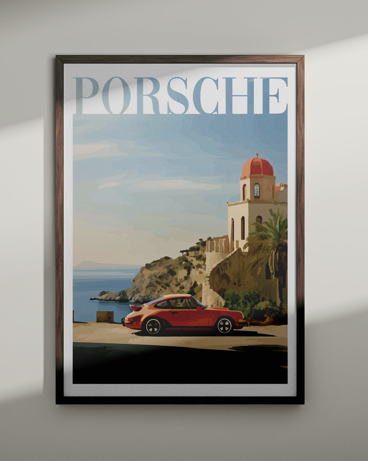 "Old Money Porsche No.7" Poster