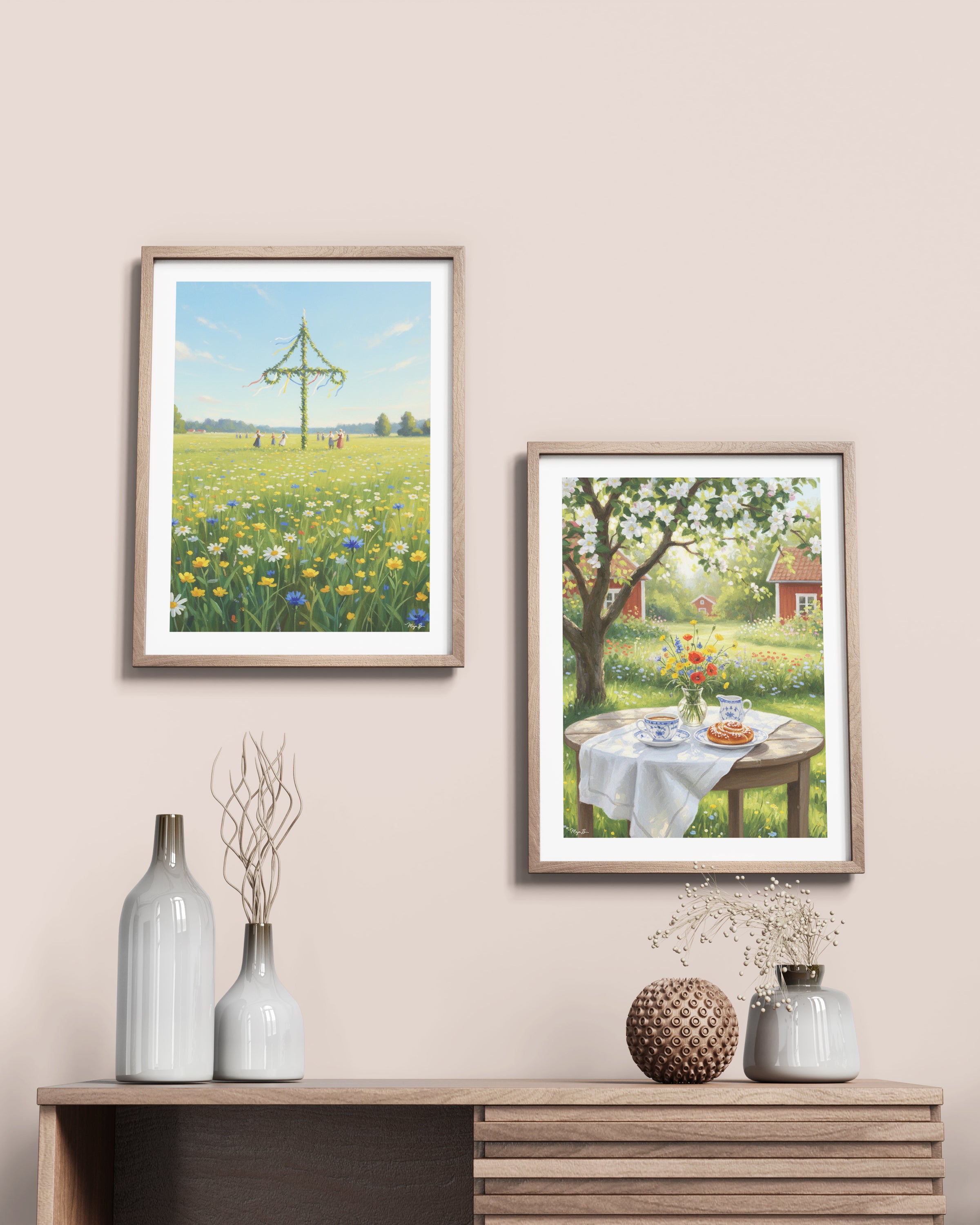 "Summer Coffee" Poster
