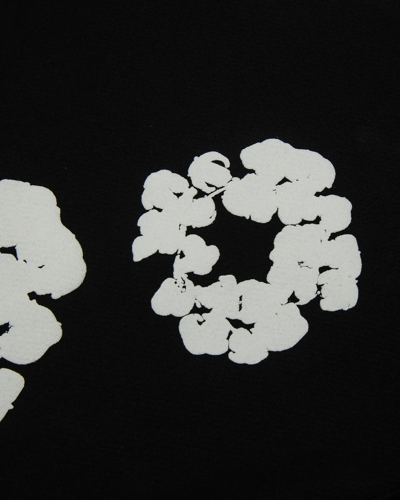 The Cotton Wreath Black Hoodie