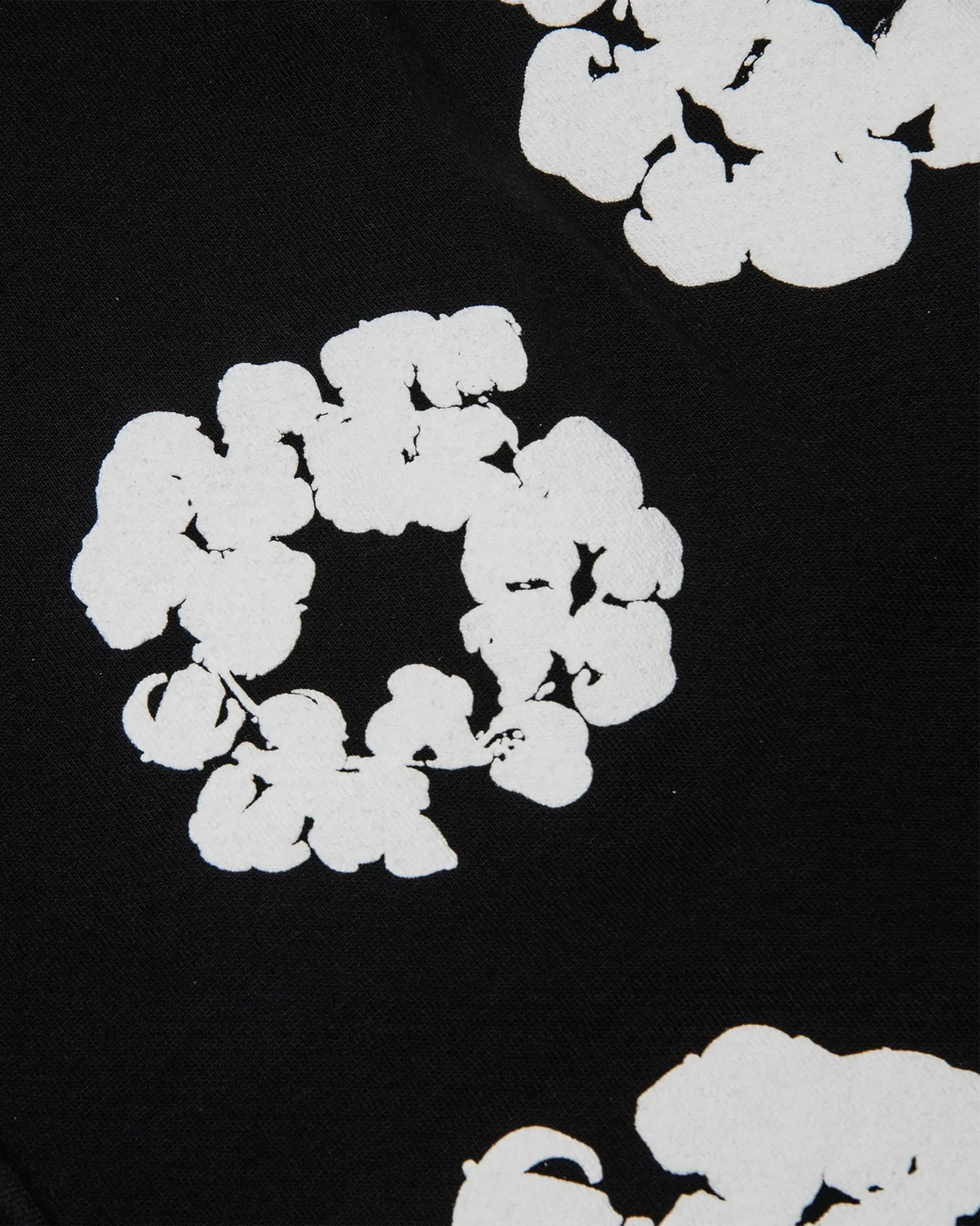 The Black Cotton Wreath Shorts