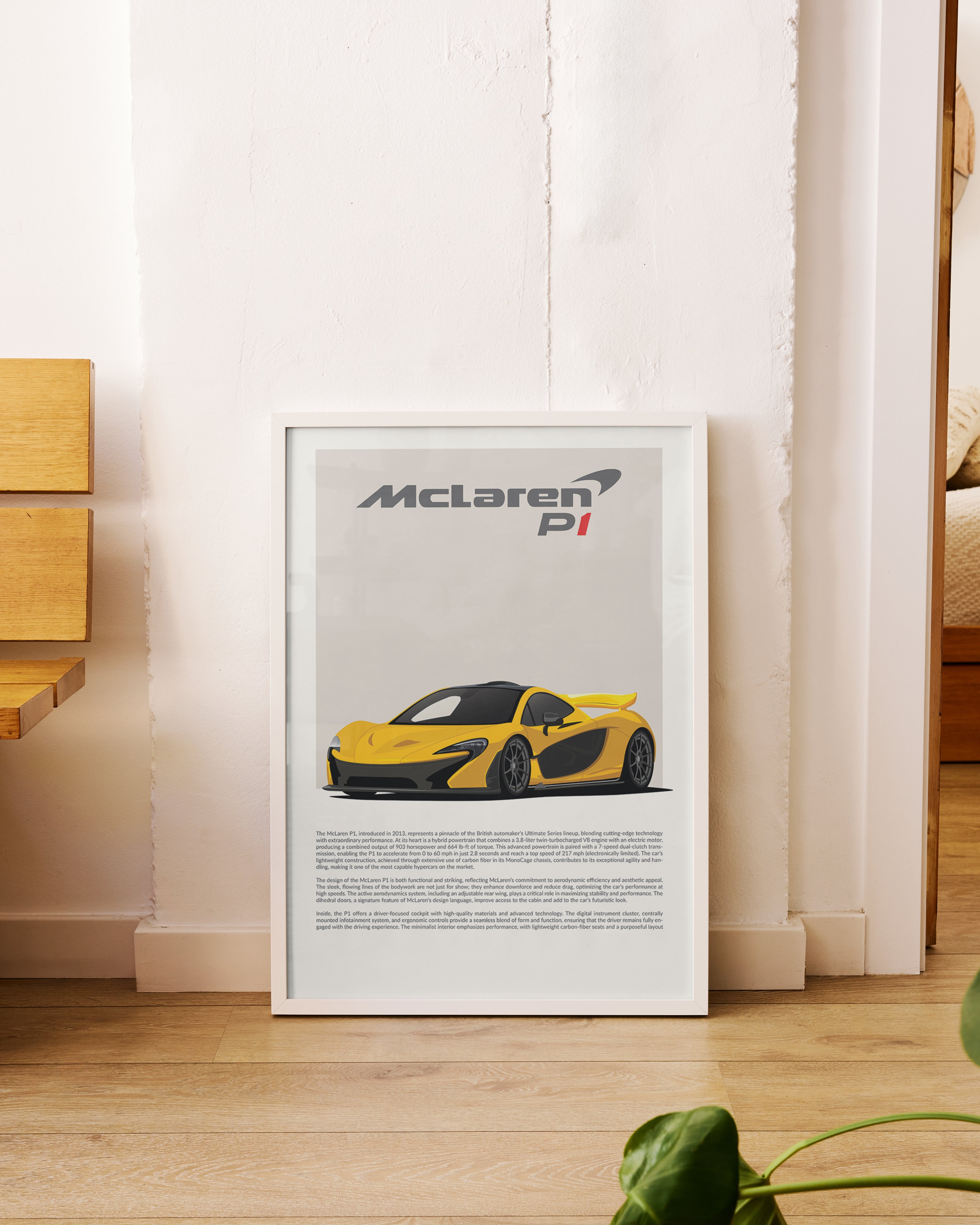 "Mclaren P1" Poster