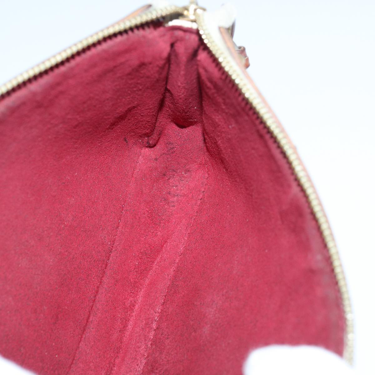 Monogram Multicolor Pochette Pouch White