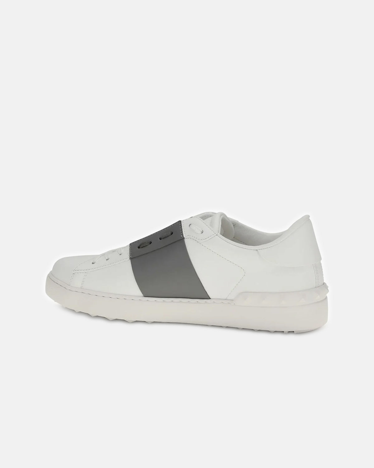 Open White Grey